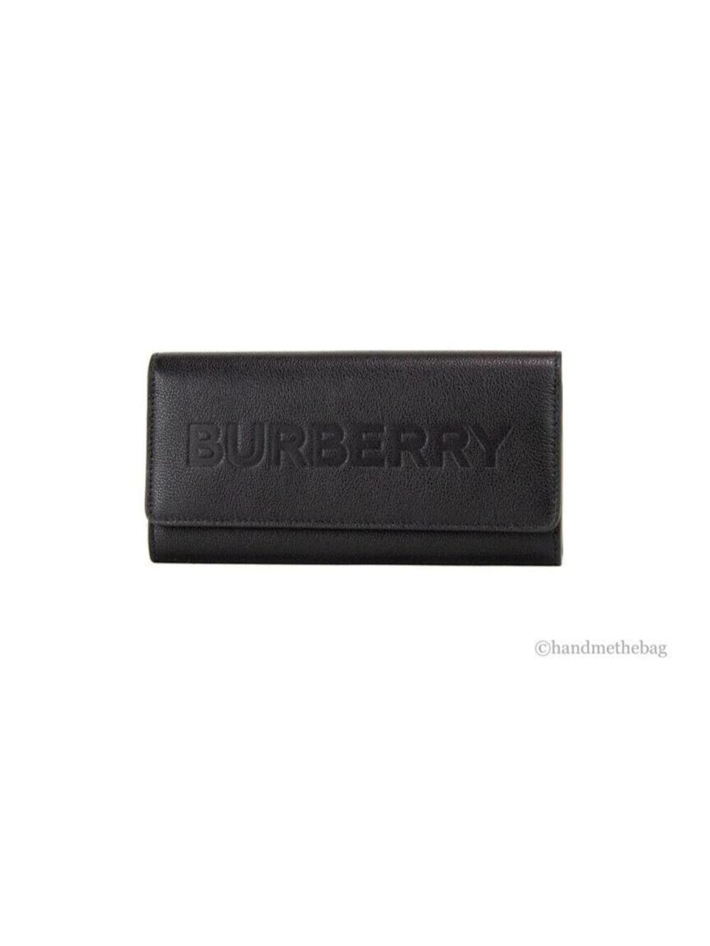 Burberry Porter Black Leather Logo #266551B28B